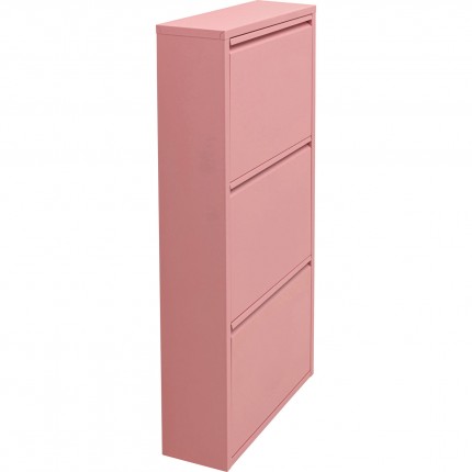 Shoe Container Caruso pink 3 drawers Kare Design