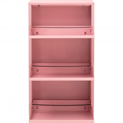 Shoe Container Caruso pink 3 drawers Kare Design