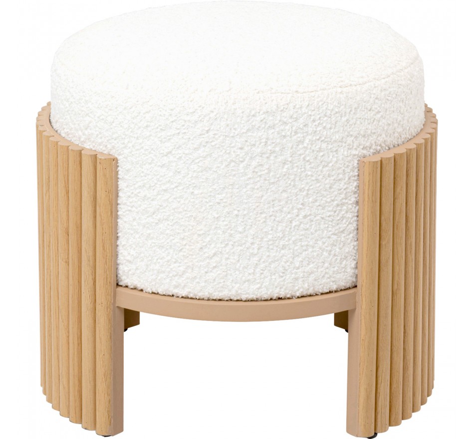 Stool Samu Ø43cm nature Kare Design