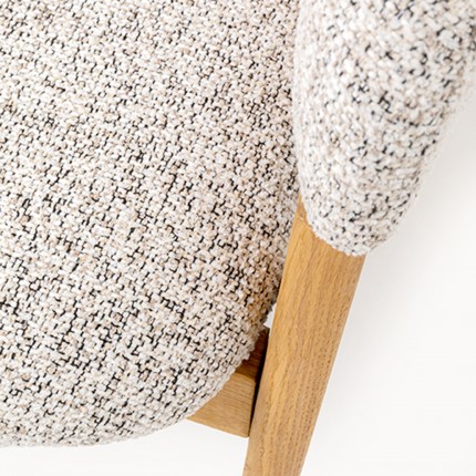 Bench August grey Kare Design