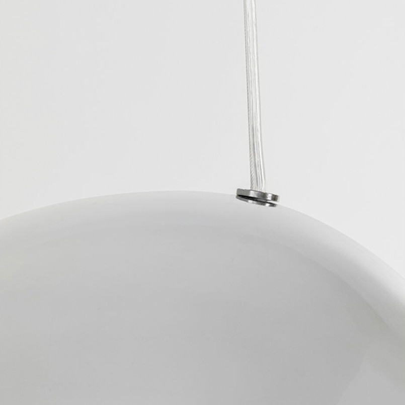 Suspension argentée en fibre de verre - Cloud Beam - Kare Design