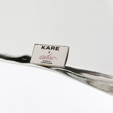 Suspension Cloud Beam 45cm argentée Kare Design