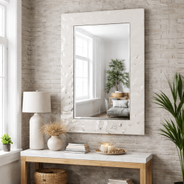 Wall Mirror Caldera 110x70cm chrome Kare Design