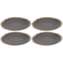 Assiettes plates en grès - Valerio - Kare Design