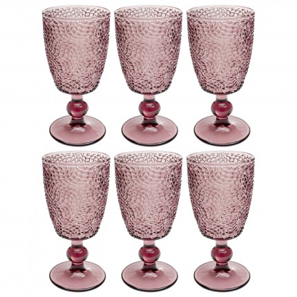 Verres à vin Amara set de 6 Kare Design
