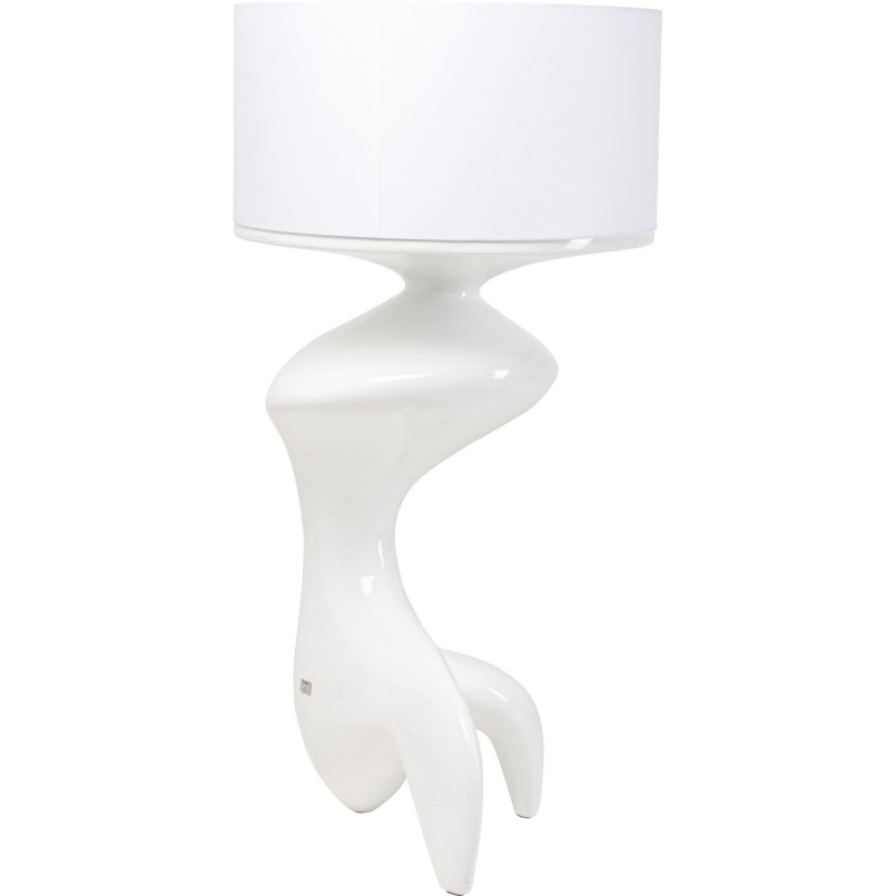 Lampadaire Flow Figure blanc 157cm