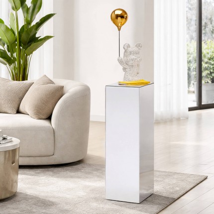 Table d'appoint Luxury 110cm argent Kare Design