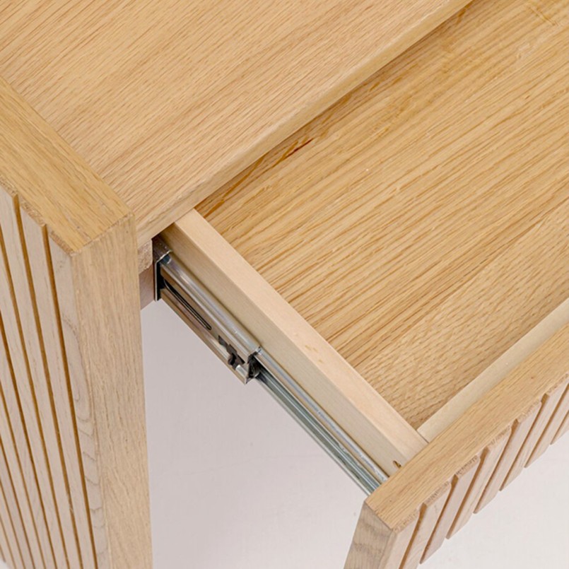 Bureau en chêne avec deux tiroirs - Brighton - Kare Design