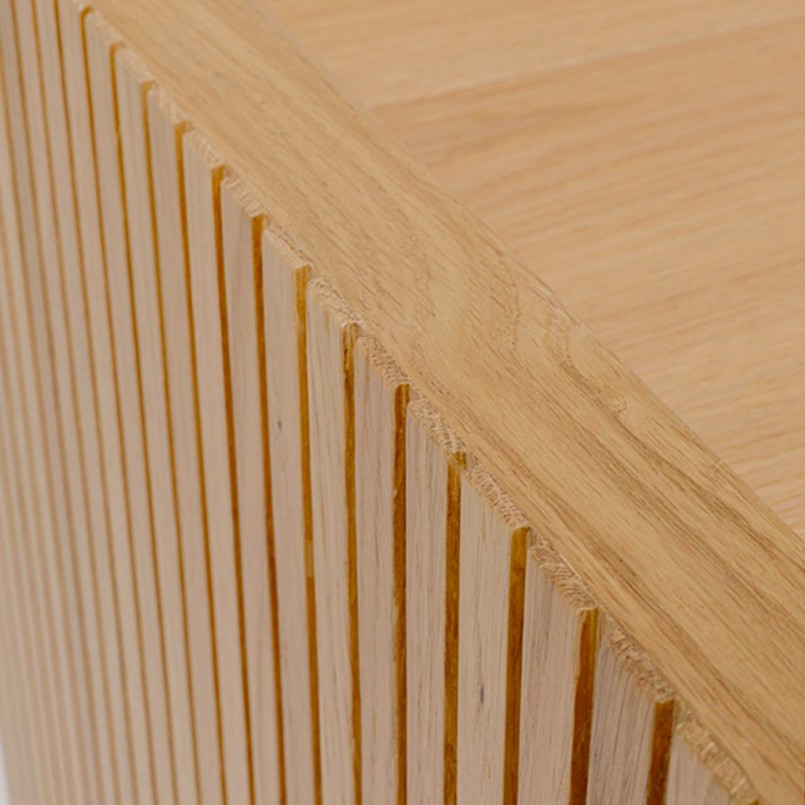 Bureau en chêne avec deux tiroirs - Brighton - Kare Design