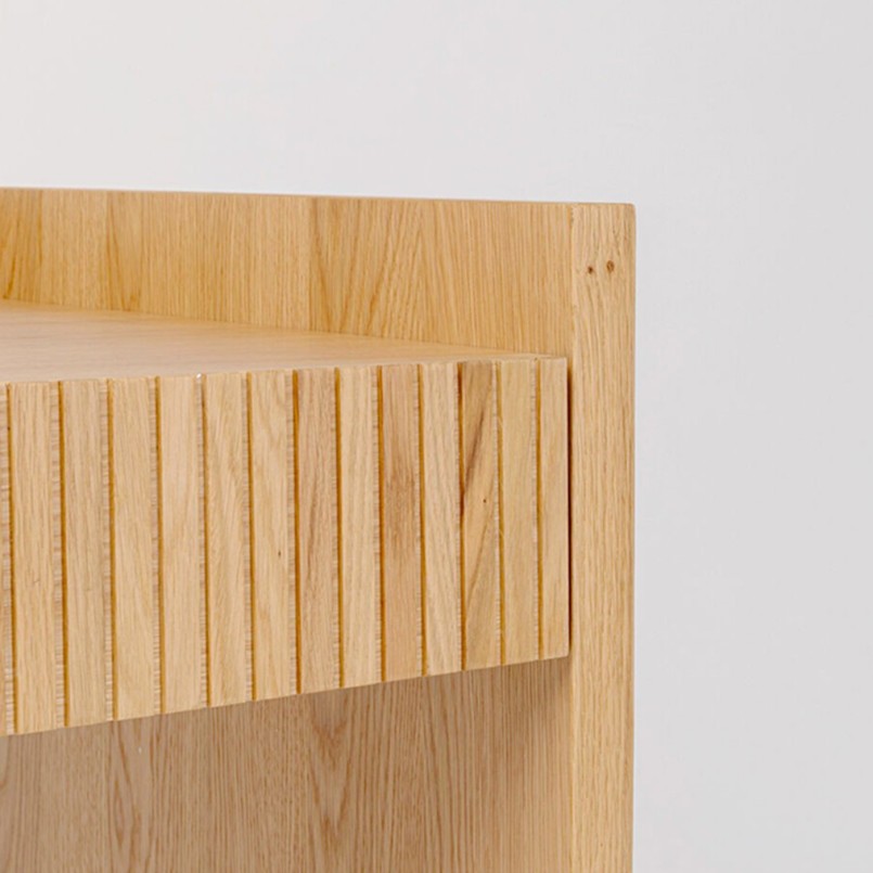 Bureau en chêne avec deux tiroirs - Brighton - Kare Design