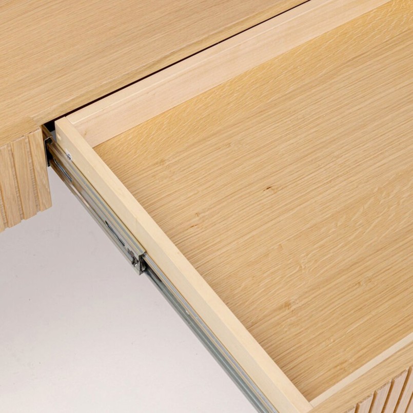 Bureau en chêne avec deux tiroirs - Brighton - Kare Design
