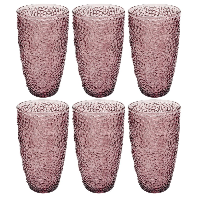 High Water Glass Amara (6/set) Kare Design