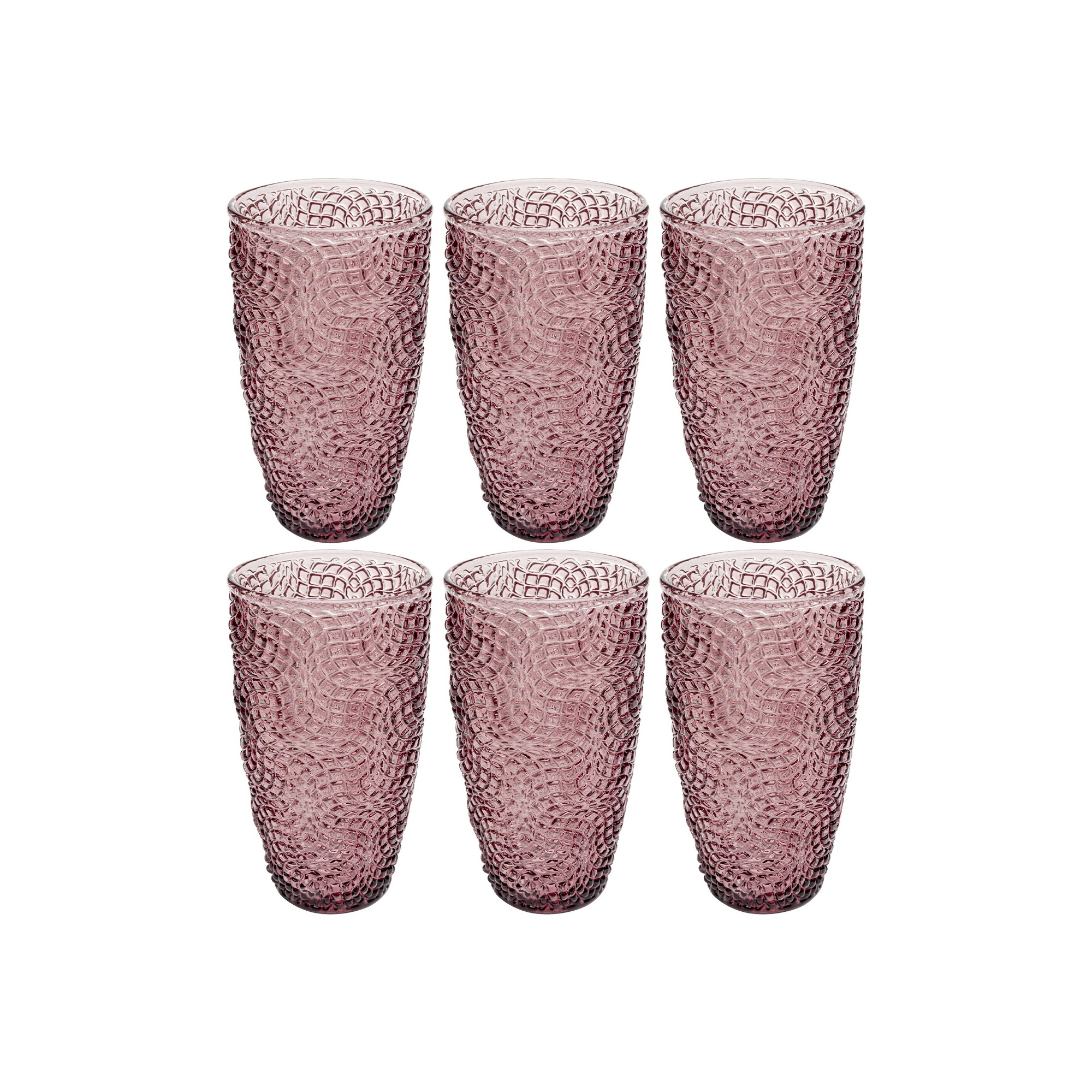 Verres hauts Amara set de 6 Kare Design