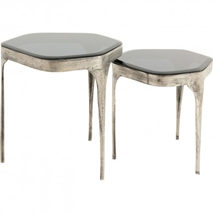 Tables d'appoint Mistral set de 2 Kare Design