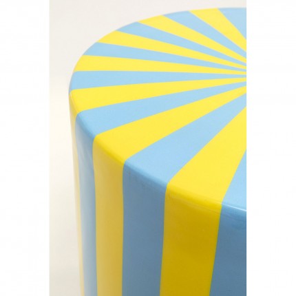 Side Table Candy Ø30cm blue and yellow Kare Design