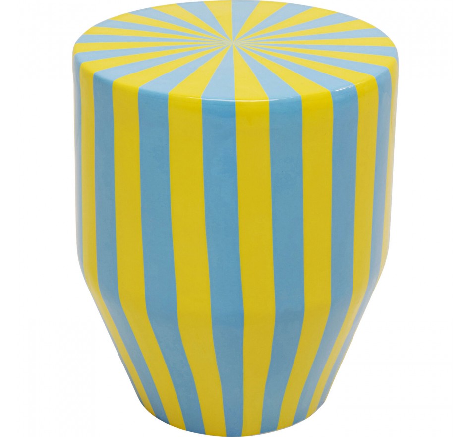 Side Table Candy Ø30cm blue and yellow Kare Design