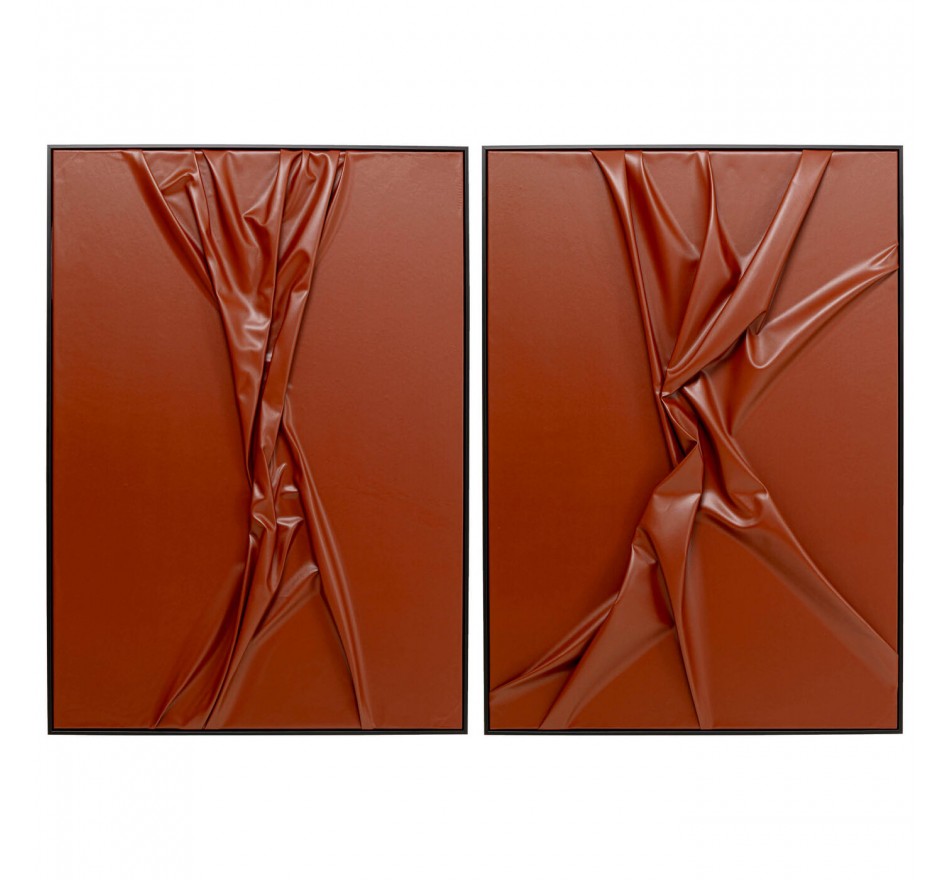 Framed Picture Crincle (2/set) Kare Design