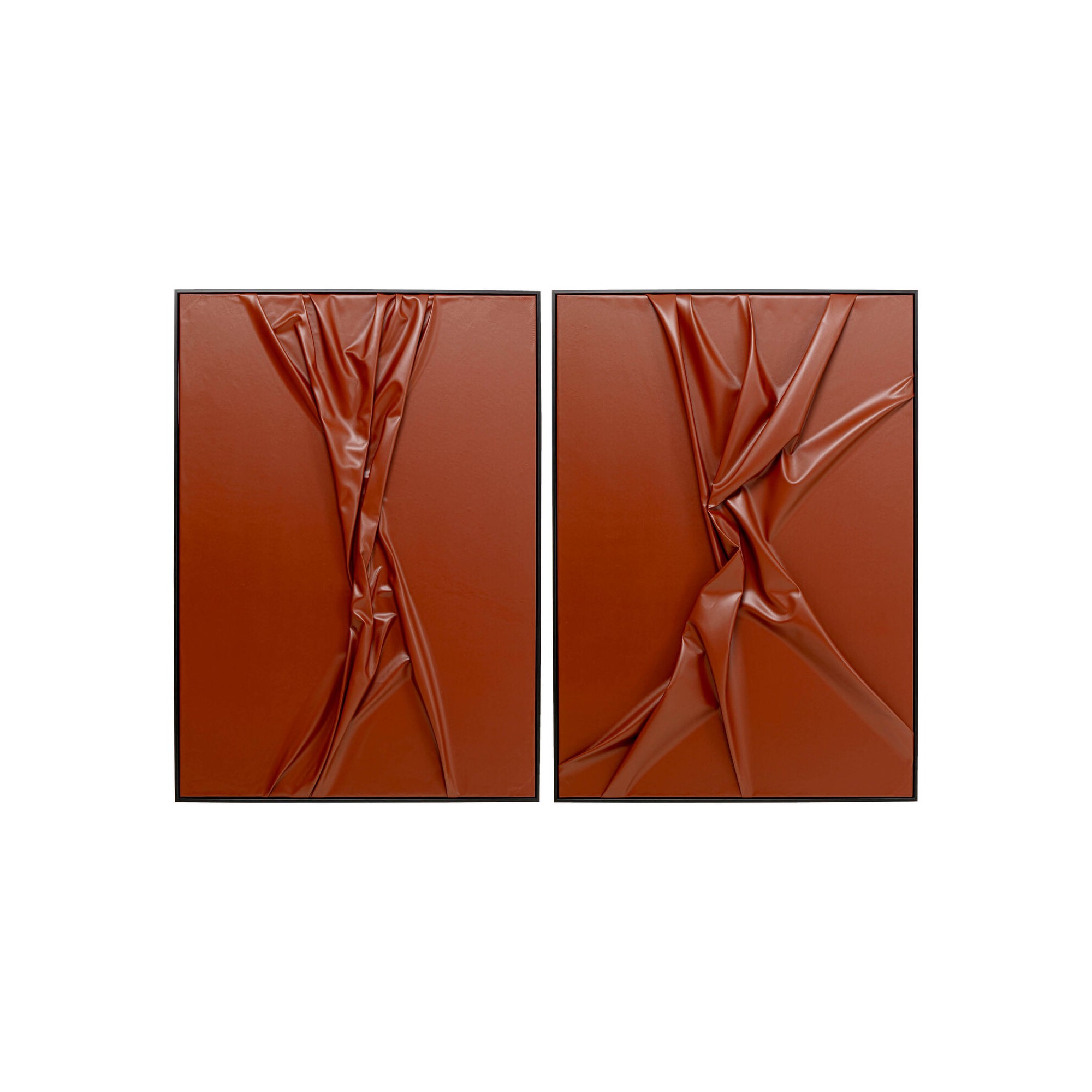 Tableaux Crincle 55x75cm set de 2 Kare Design