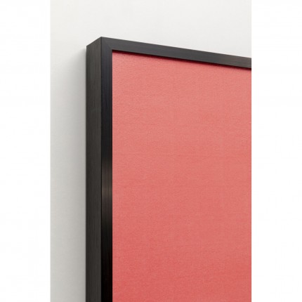 Affiche encadrée Diva 60x60cm brune Kare Design