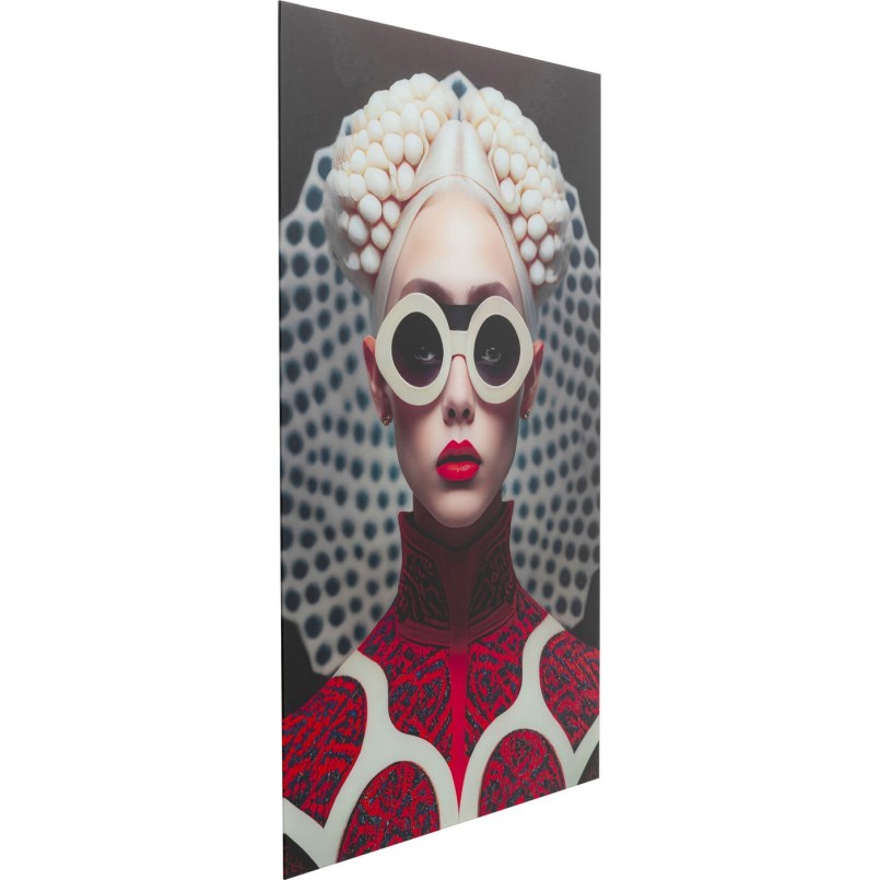Glass Picture Vibe woman 55x75cm Kare Design