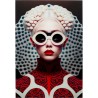 Tableau en verre femme futuriste - Vibe - Kare Design