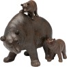 Figurine décorative Bear Family 20cm