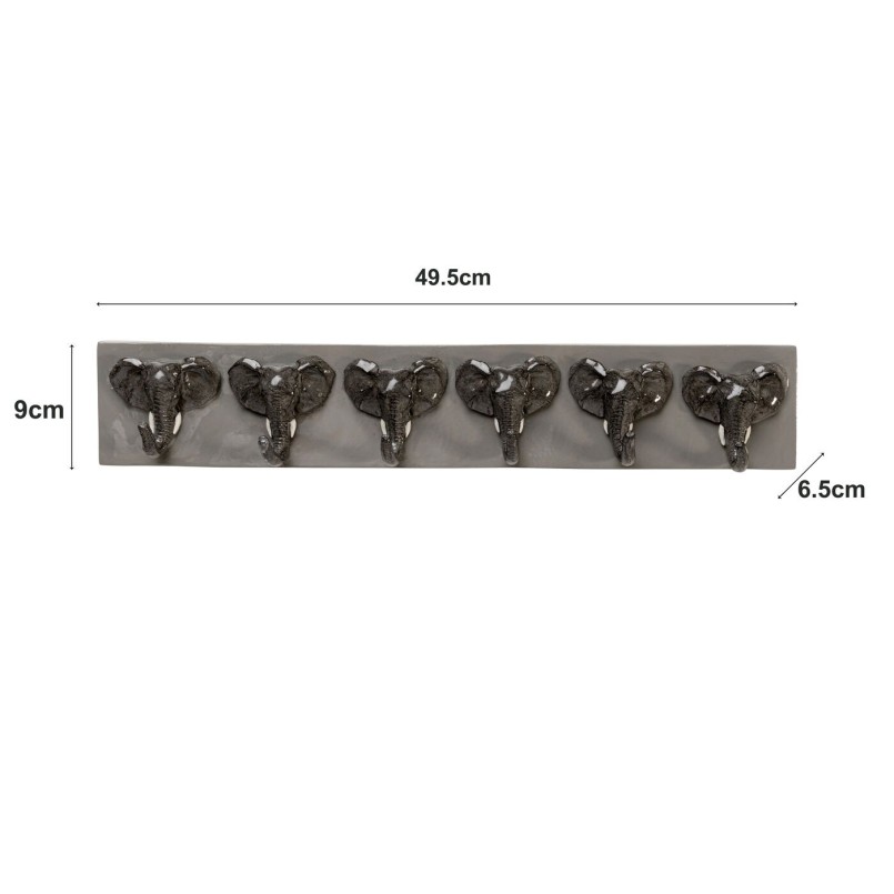 Garderobe murale Elephant Head 50cm