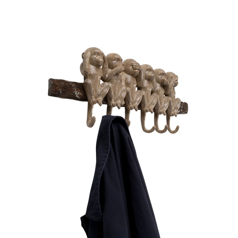 Garderobe murale Six Monkeys 59cm