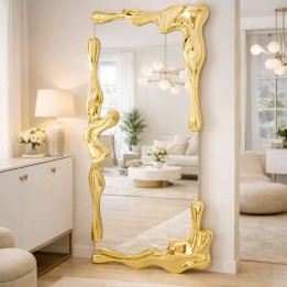 Miroir doré - Lava - Kare Design