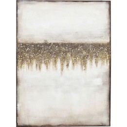 Peinture contemporaine abstraite marron - Abstract Fields - Kare Design