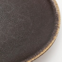 Assiettes plates en grès - Valerio - Kare Design