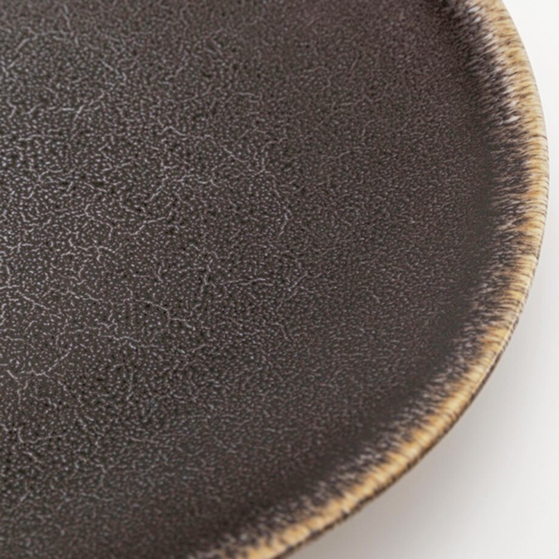Assiettes plates en grès - Valerio - Kare Design