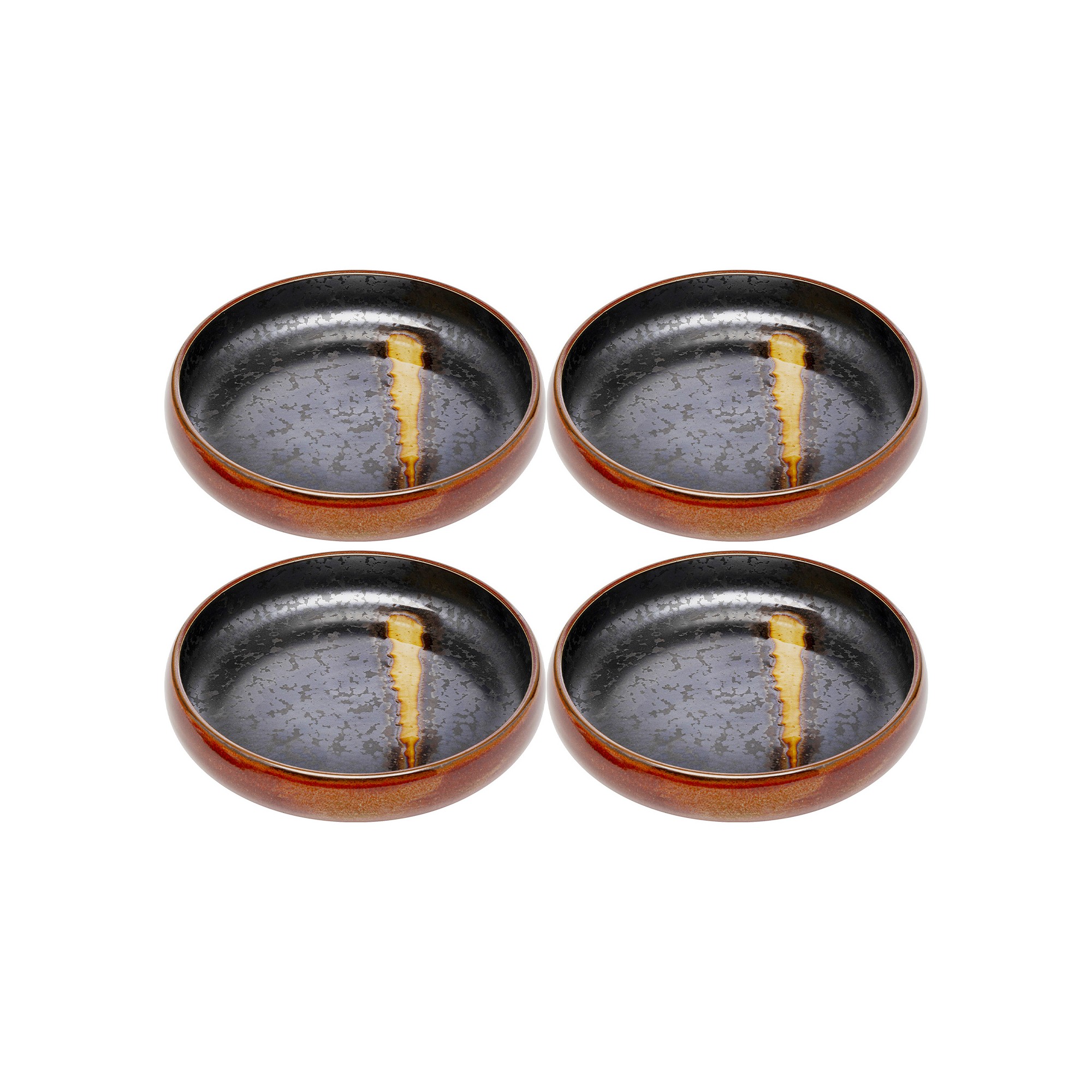 Assiettes creuses Ari 21cm set de 4 Kare Design