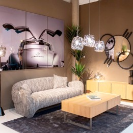 Lampadaire réglable en acier noir - Cappellino - Kare Design