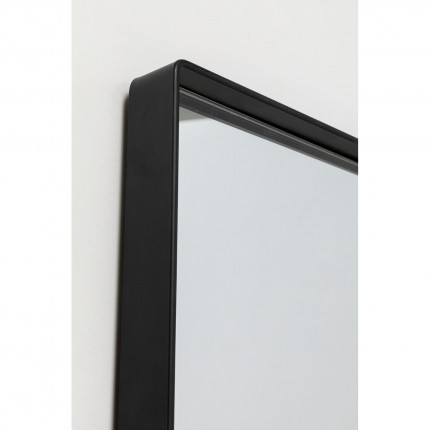 Miroir Starlet 130x30cm noir Kare Design