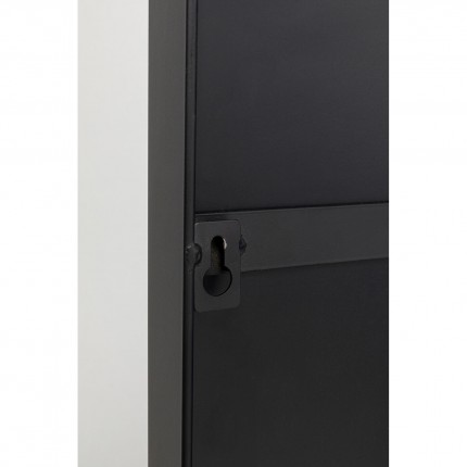 Miroir Starlet 130x30cm noir Kare Design