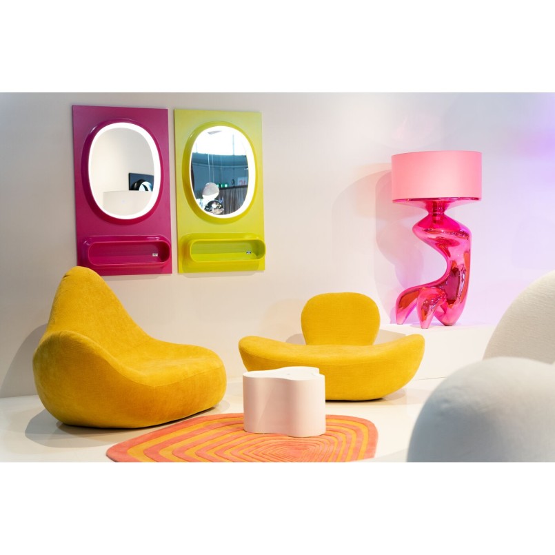 Table d appoint Lotus blanc 35cm