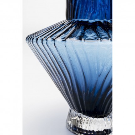 Vase Daphne bleu 20cm Kare Design