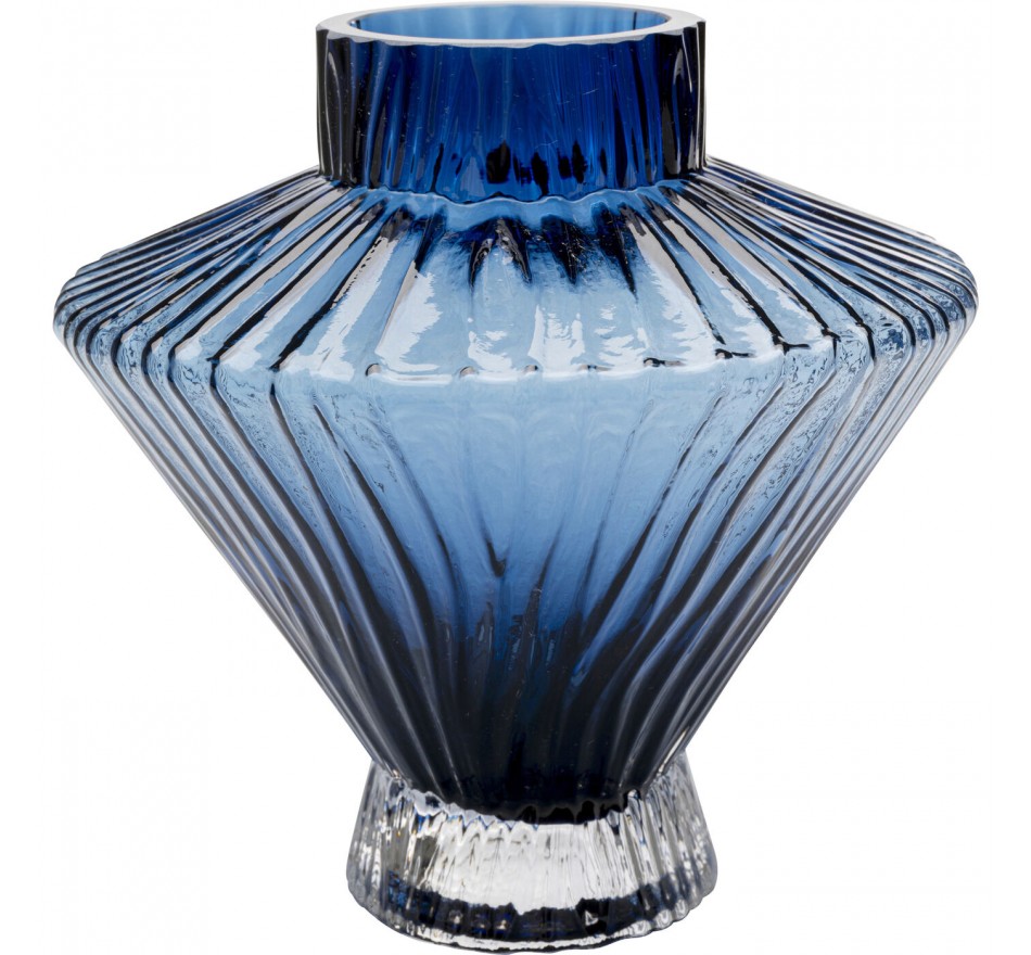 Vase Daphne blue 20cm Kare Design