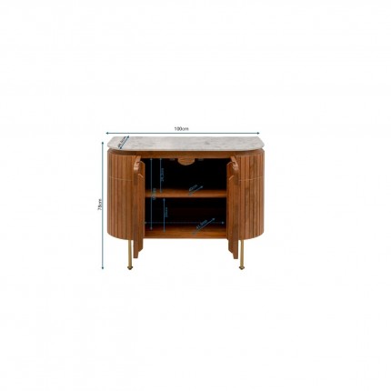 Sideboard Grace 2 doors Kare Design