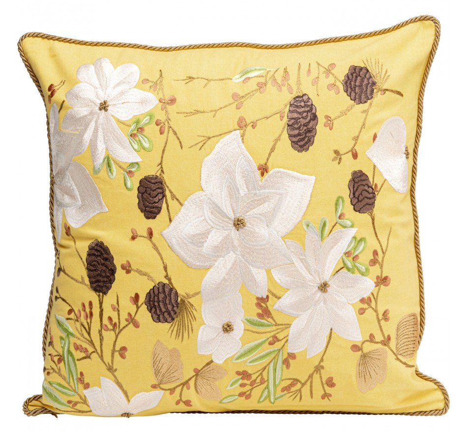 Cushion Arbusti yellow Kare Design