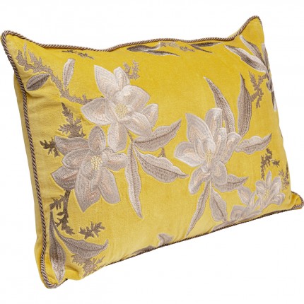 Cushion flowers yellow Kare Design