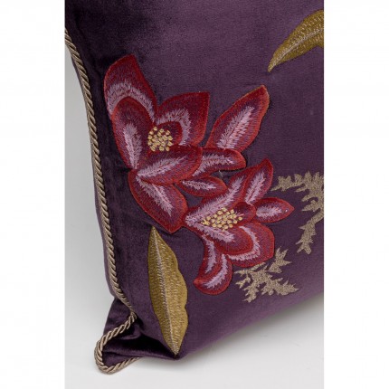 Cushion flowers purple Kare Design
