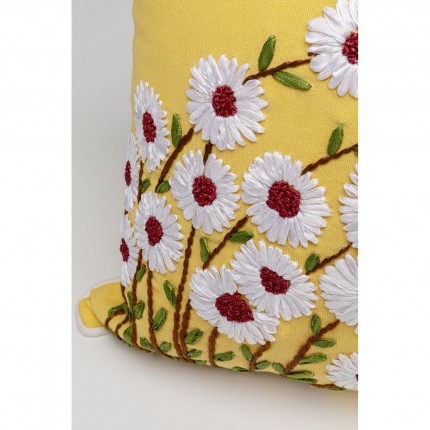 Coussin Margariti jaune Kare Design
