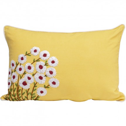 Coussin Margariti jaune Kare Design