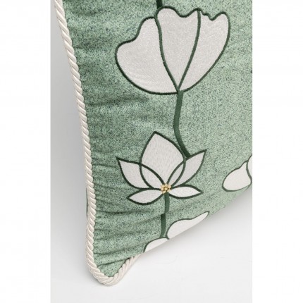 Cushion Zari green Kare Design