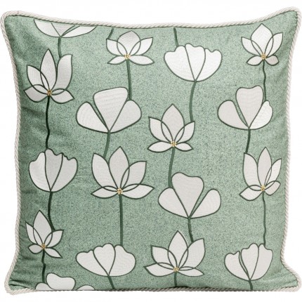 Coussin Zari vert Kare Design