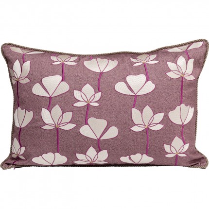 Coussin Zari violet Kare Design