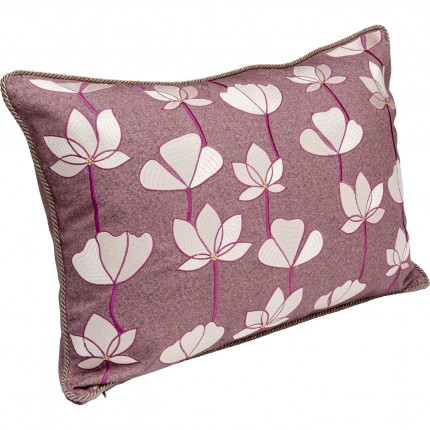 Coussin Zari violet Kare Design