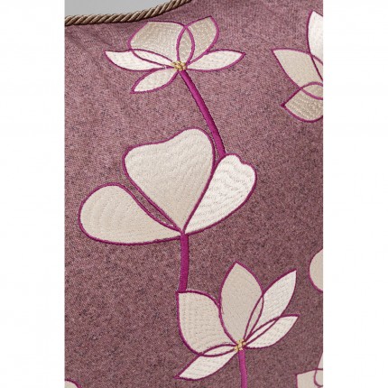Coussin Zari violet Kare Design